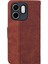 Infinix Hot 50I / Smart 9 Brown Için Kabartmalı Pu Kılıf (Yurt Dışından) 4