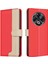 Tecno Spark 30 4g Kırmızı Için Rfıd Deri Kılıf (Yurt Dışından) 1