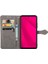 Infinix Smart 9 Gri Için Mandala Çiçek Deri Kılıf (Yurt Dışından) 3