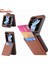 Samsung Galaxy Z Flip5 Için Deri Deri Pc Kılıfı (Yurt Dışından) 1