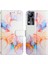 Infinix Zero x / Zero x Pro Galaxy Mermer Beyaz LS004 Için Mermer Kılıf (Yurt Dışından) 3