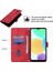 Infinix Smart 6 Kırmızı Deri Telefon Kılıfı (Yurt Dışından) 4