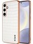 Samsung Galaxy S25 5g Beyaz Için Azns Timsah Dokulu Kılıf (Yurt Dışından) 1