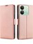 Infinix Smart 7 Hd Rose Gold Için Yan Tokalı Deri Kılıf (Yurt Dışından) 1