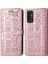 Tecno Pova 2 Rose Gold Için Kabartma Desenli Telefon Kılıfı (Yurt Dışından) 2
