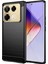 Infinix Note 40 Pro 4g Siyah Için Fırçalanmış Doku Tpu Kılıf (Yurt Dışından) 1
