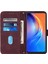 Tecno Spark 6 Şarap Kırmızısı Için Crossbody Deri Kılıf (Yurt Dışından) 3