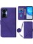Tecno Camon 19 Pro 5g Mor Için Crossbody Deri Kılıf (Yurt Dışından) 1