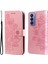Tecno Camon 18/18P Pembe Altın Için Pu Telefon Kılıfı (Yurt Dışından) 1