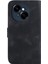 Tecno Spark Go 1 / Pop 9 Pro Siyah Için Yedi Şekilli Pu Kılıf (Yurt Dışından) 4