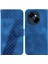Tecno Spark Go 1 / Pop 9 Pro Mavi Için Yedi Şekilli Pu Kılıf (Yurt Dışından) 1