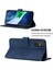 Infinix Note 10 Mavi Için Crossbody Deri Kılıf (Yurt Dışından) 4