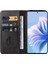 Tecno Camon 20 Pro 4g Siyah Için Deri Telefon Kılıfı (Yurt Dışından) 3