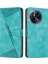 Tecno Camon 30S Yeşil Için Dream Üçgen Deri Kılıf (Yurt Dışından) 1