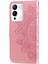 Infinix Note 12 / G96 Pembe Altın Için 7 Yapraklı Çiçek Deri Kılıf (Yurt Dışından) 3