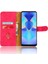 Tecno Spark 10 Pro Için Deri Kılıf Gül Kırmızı (Yurt Dışından) 4