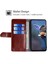 Tecno Camon 30 Premier 5g Koyu Kahverengi Için Geometrik Dikiş Kılıfı (Yurt Dışından) 3
