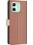 Infinix Smart 9 / Hot 50I Kahverengi Için Rfıd Deri Kılıf (Yurt Dışından) 4