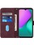 Infinix Hot 10 Play Şarap Kırmızısı Için Crossbody Deri Kılıf (Yurt Dışından) 3