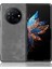 Tecno Phantom V Fold Gri Için Litchi Texture Telefon Kılıfı (Yurt Dışından) 4
