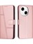 Tecno Spark Go 1 Pembe Altın Dikişli Buzağı Telefon Kılıfı (Yurt Dışından) 1