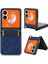 Infinix Zero Flip Mavi Için Kart Yuvası Telefon Kılıfı (Yurt Dışından) 1
