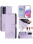 Samsung Galaxy A16 5g Mor Için Kedi Sıçan Kabartmalı Rfıd Pu Kılıf (Yurt Dışından) 1