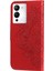 Infinix Note 12 / G96 Kırmızı Için 7 Yapraklı Çiçek Deri Kılıf (Yurt Dışından) 3