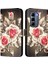 Infinix Hot 50 Pro+ 4g Roses Için Deri Telefon Kılıfı Boyama Siyah (Yurt Dışından) 3