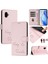 Samsung Galaxy Xcover6 Pro Pembe Için Smile Rfıd Deri Telefon Kılıfı (Yurt Dışından) 1