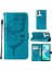 Infinix Hot 12 Play/hot 12 Play Nfc X6816C Mavi Için Kabartmalı Pu Kılıf (Yurt Dışından) 1