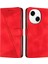 Tecno Spark Go 1 Kırmızı Dream Üçgen Deri Kılıf (Yurt Dışından) 1
