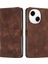 Tecno Spark Go 1 Kahverengi Için Dream Üçgen Deri Kılıf (Yurt Dışından) 1