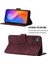 Tecno Spark 5 Air / Spark 6 Air Şarap Kırmızısı Için Crossbody Deri Kılıf (Yurt Dışından) 4