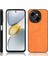 Tecno Spark Go 1 Orange Için Inek Desenli Dikiş Telefon Kılıfı (Yurt Dışından) 1