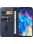 Infinix Hot 20 5g Mavi Için Deri Telefon Kılıfı (Yurt Dışından) 3