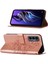 Tecno Pova 3/le7 Pembe Altın Için Kabartmalı Pu Kılıf (Yurt Dışından) 2