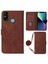 Tecno Spark Go 2021 Kahverengi Için Crossbody Deri Kılıf (Yurt Dışından) 2