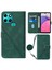 Infinix Smart 6 Koyu Yeşil Için Crossbody Deri Kılıf (Yurt Dışından) 1