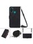 Infinix X680 Hot 9 Play Siyah Için Crossbody Deri Kılıf (Yurt Dışından) 2