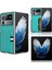 Tecno Phantom V Fold2 Yeşil Için Litchi Kart Yuvası Telefon Kılıfı (Yurt Dışından) 1