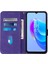 Tecno Spark 9 Pro / Spark 9t Mor Için Çapraz Askılı Deri Kılıf (Yurt Dışından) 3