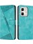 Infinix Hot 50I Yeşil Için Dream Üçgen Deri Kılıf (Yurt Dışından) 1