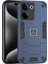 Tecno Camon 20 Pro 4g Mavi Için 2'si 1 Arada Darbeye Dayanıklı Telefon Kılıfı (Yurt Dışından) 1