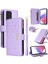 Samsung Galaxy A16 5g Pembe Için Çoklu Kart Totem Fermuarlı Pu Kılıf (Yurt Dışından) 2