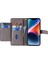 Tecno Spark 10C Gri Için Çapraz Gövde Fermuarlı Cüzdan Kılıfı (Yurt Dışından) 3