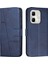 Infinix Hot 50I Mavi Için Deri Telefon Kılıfı (Yurt Dışından) 1