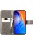 Tecno Spark 6 Gri Için Dört Yapraklı Yonca Cep Telefonu Kılıfı Kart Yuvası ve Cüzdan (Yurt Dışından) 3