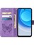 Tecno Camon 19 Pro 5g Mor Için Kabartmalı Pu Kılıf (Yurt Dışından) 4