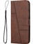 Infinix Hot 30I Brown Için Buzağı Dokulu Pu Kılıf (Yurt Dışından) 2
